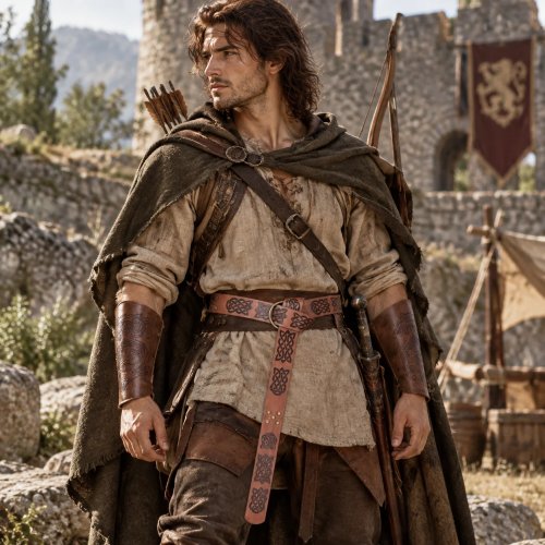 Conjunto de Cinturón y Muñequera de Cuero PU Grabado Vintage – Accesorio de Cosplay LARP Medieval para Halloween