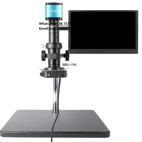 Mikroskop Digital Video YIZHAN 48MP HDMI untuk Perbaikan PCB SMT dengan Monitor 13,3 Inci