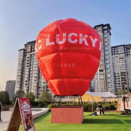 Modelo de globo aerostático inflable – Globo promocional para exhibición y publicidad