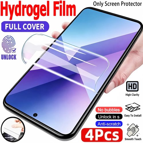 Protector de pantalla de hidrogel HD 2-4 piezas para Samsung Galaxy A27 A17 A26 A25 5G A24 A07 A06 A05 A16 A15 A14 A13 A12 A23 A22