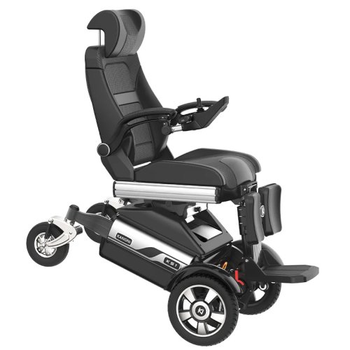 MEW01 Fauteuil Roulant Électrique Debout Tout-Terrain avec Hauteur d'Assise Réglable pour Personnes Âgées et Handicapées