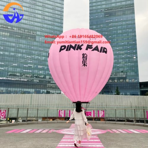 Globo aerostático inflable gigante personalizado para publicidad y decoración de eventos