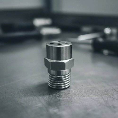 Nosel Stainless Steel Multi-Lubang Tahan Tekanan Tinggi Perlengkapan Industri untuk Pabrik, Bengkel Mesin