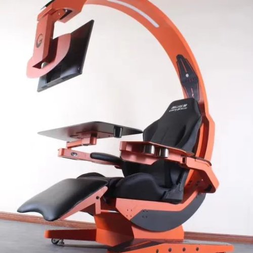 Modern Design Zero Gravity Ingrem T7 Reclining Workstation Cockpit Gaming Workstation Home Office