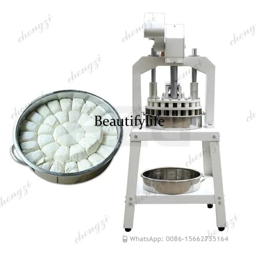 Máquina divisora y cortadora de masa manual comercial vertical 36 piezas 30-120g para panecillos al vapor, pan, panadería, pizza