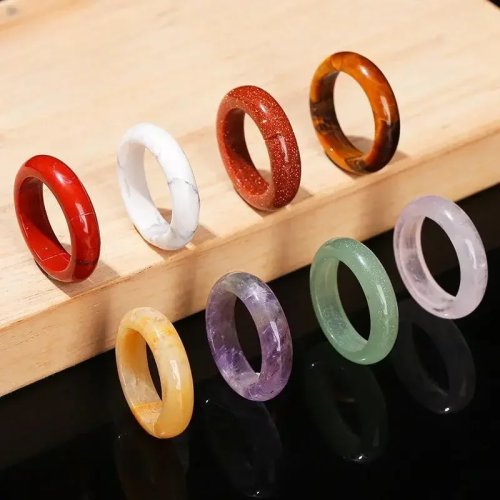 Nhẫn Ngọc Bích Xanh Tự Nhiên Cho Nữ - Bùa Hộ Mệnh Trung Quốc, Quà Tặng Trang Sức