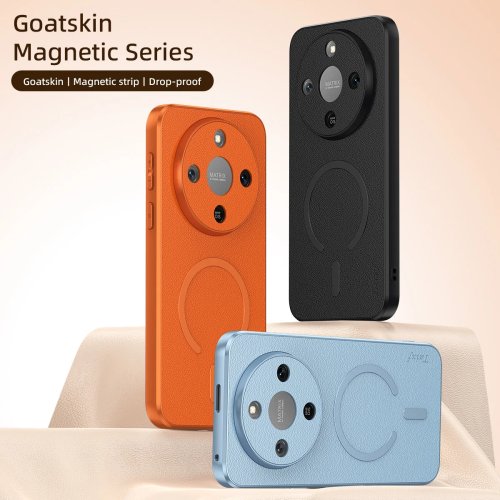 Funda magnética para celular con carga inalámbrica para Honor X9C X9d Magic 7 8 Lite, silicona protectora con protección de lente y parte trasera de cuero