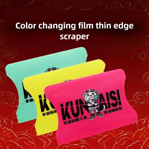 TOFAR Raclette ultra-fine pour covering auto, film vinyle, teinte des vitres, pose de film PPF, applicateur carbone, grattoir de wrapping