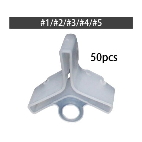 Lot de 50 protections pour hameçons triples robustes, accessoires de pêche pour protéger vos hameçons