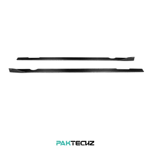 Paktechz Progi boczne z suchego carbonu i zestaw nadwozia do Mercedes-Benz W118 C118 CLA200 CLA250 AMG CLA35 CLA45S