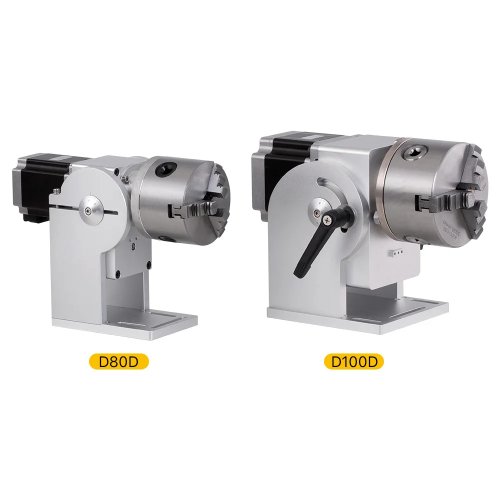 Cloudray Rotary Attachment RA-D100D-G4/RA-D69D-G9/RA-D80D-G9 untuk Mesin Marking