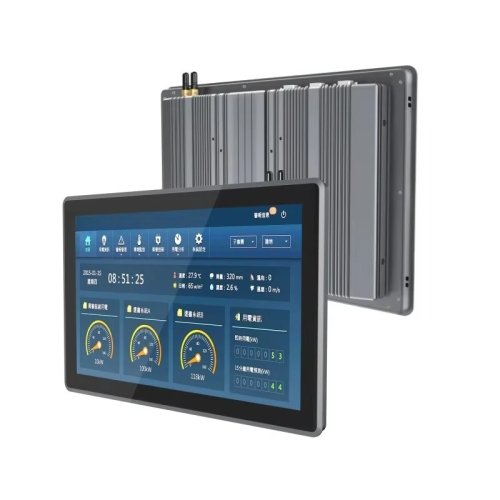 PC Panel Sentuh Industri 13,3 Inci Embedded IP65 AIO dengan J1900 i3 i5 i7 untuk Otomasi Pabrik & Sistem Kontrol