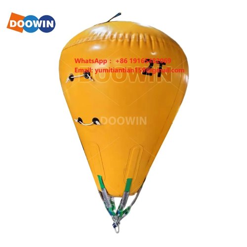 Bolsa de elevación neumática subacuática inflable tipo paracaídas comercial