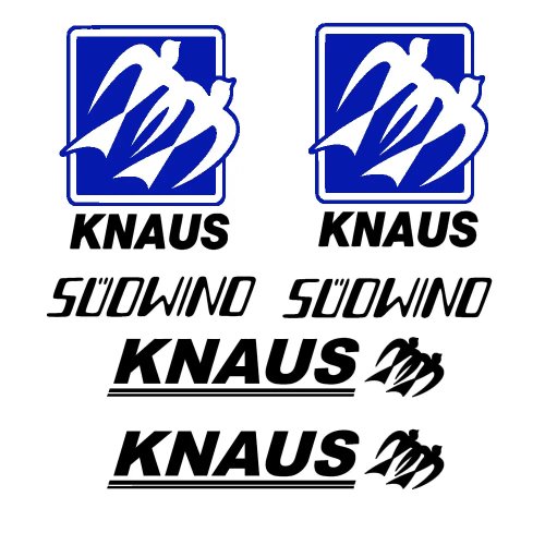 Knaus Südwind 캠핑카, 캠퍼, 캐러밴용 스티커 데칼