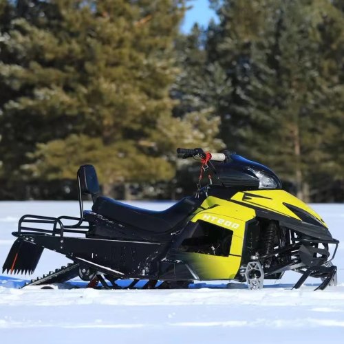 2025 HTLD 150cc/200cc Moto de neve à venda – mini moto de neve 4 rodas para adultos e crianças