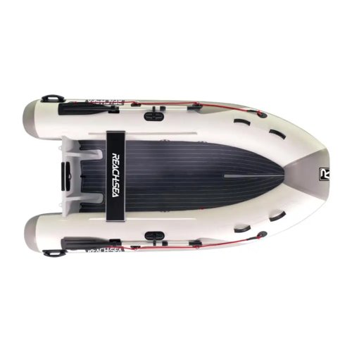 Жесткая надувная лодка RIB REACH-SEA UL 2м/3м 8-10ft ПВХ Mehler Hypalon Achilles алюминий для 3-5 человек