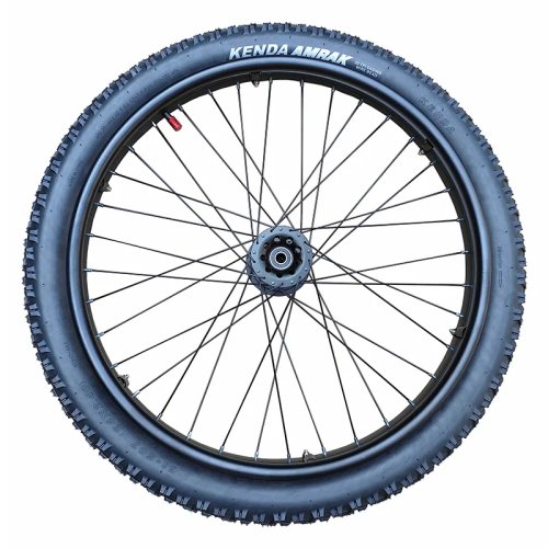 24x2.4インチ 車椅子用後輪 ペア KENDA オールテレインタイヤ マウンテンホイール 軽量で頑丈 左右各1本