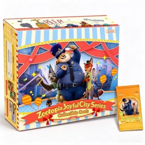 Disney Zootopia Trading Card Blind Bag – Judy Hopps Sammelkarte, Überraschungsgeschenk für Fans