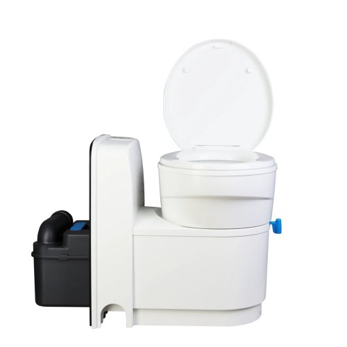 WC portable électrique pour camping-car, camping, bateau et van – WC à cassette, plastique