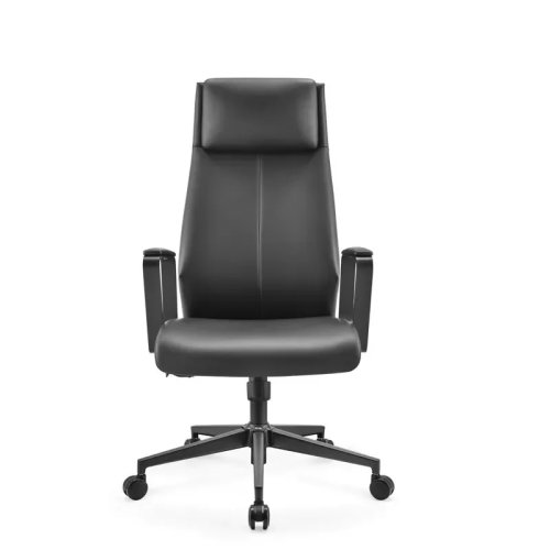 Sedia da ufficio ergonomica di alta gamma in pelle di lusso per capo, reclinabile, doppio uso, confortevole