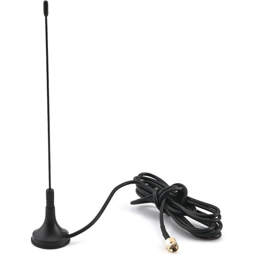 433MHz Omnidirectional Suction Cup Antenna RG174 3m 5dB SMA Male Connector for Meter Reading and Data Transmission Module