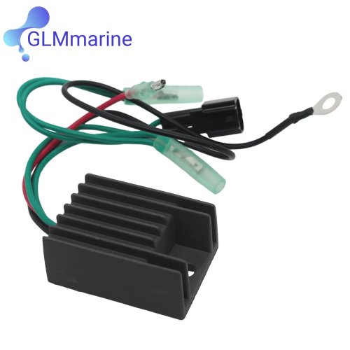 Spanningsregelaar gelijkrichter 6H2-81960-10 Compatibel met Yamaha buitenboordmotor 40PK 50PK 60PK 70PK Motor Vervangt 6H2-81960-10-00