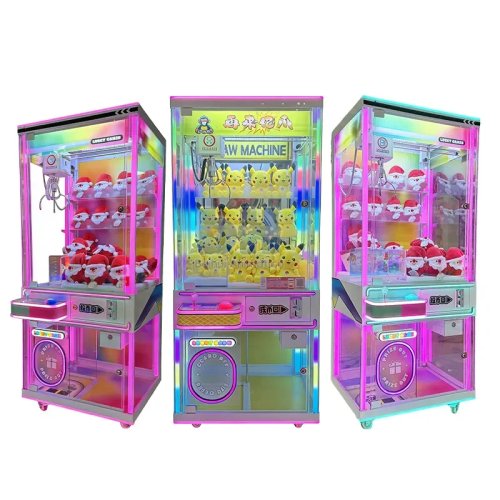 Large 4-Player Claw Machine Coin-Operated Doll Catcher Arcade Game for Small Business