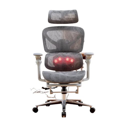 人間工学に基づいた高級エグゼクティブオフィスチェア ランバーサポート付き リクライニング機能 在宅勤務・ゲーミング対応