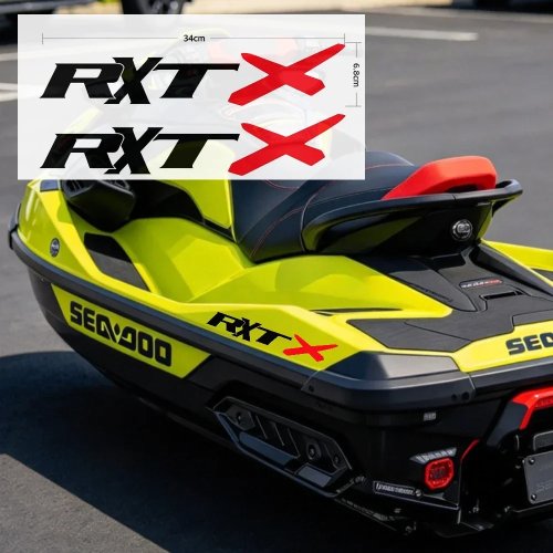 Sea-Doo RXT-X 300/325/260 제트스키 스티커 – UV 방수 비닐 데칼, 튜닝 액세서리