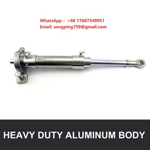Kit Sistem Kemudi Kapal Hidrolik Stainless Steel Q60 untuk Kapal hingga 75FT (24M) – Pompa Helm, Silinder & Selang Marine Lengkap