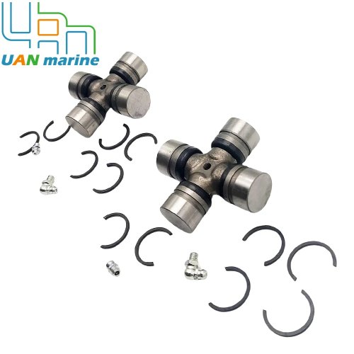 2개 Mercruiser H.D. 유니버설 조인트 어셈블리 3850812 Alpha 1 Gen 1 Gen 2 Bravo 75832A3 758321 75832T1 Sierra 18-2174