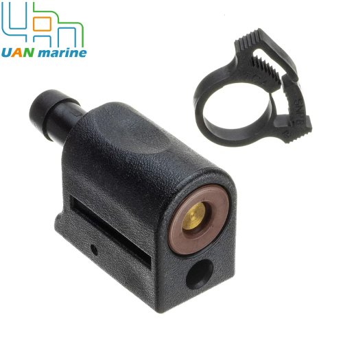 22-13563Q3 연료 라인 커넥터 22-13563A3 Mercury Mariner MerCruiser 4HP-40HP용 선외기 8mm, 암놈 엔진 쪽