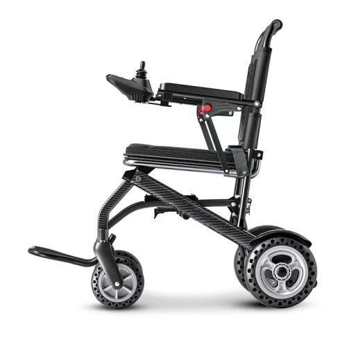 9.8kg 電動車椅子 折りたたみ ポータブル アルミスチール 軽量 20AHバッテリー付き
