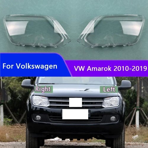Copertura faro anteriore per VW Amarok 2010-2019 - Lente trasparente in plexiglass