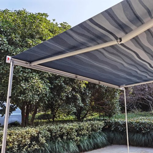 3.0x2.0m Caravan Side Awning, RV Trailer Awning with 3 Fabric Colors