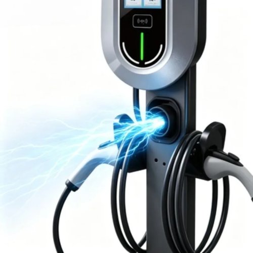 Estación de carga rápida DC 50kW CCS2 EV para concesionarios de coches uso comercial cupón