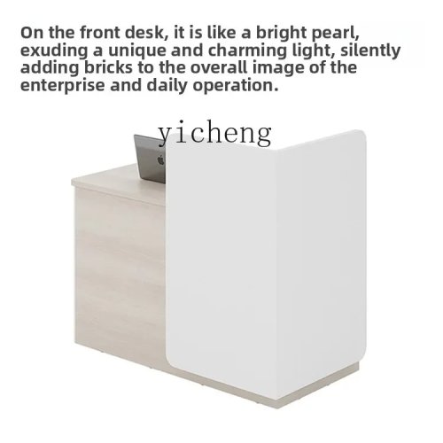 Small Front Desk Reception Counter Bar Table Clothing Store Cashier Desk