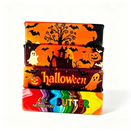 Brinquedo anti-stress squishy sabão manteiga edição Halloween