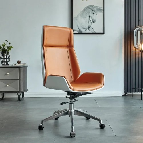Moderner minimalistischer Computerstuhl, Homeoffice-Konferenzstuhl, weißer Bürostuhl im nordischen Stil, bequemer Gaming-Stuhl, Schreibtischstuhl