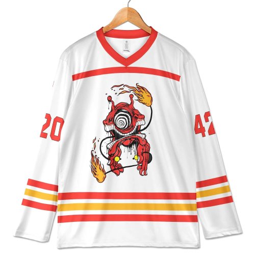 Men's Spring Summer Long-Sleeve Quick-Dry Jersey Top – Subtronics Cyclop Rave & Hockey Festival Shirt, Athleisure