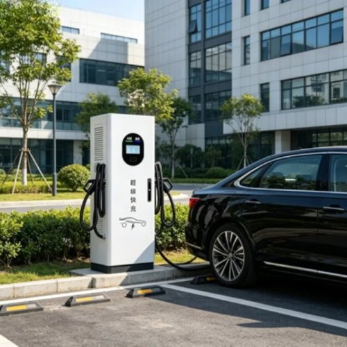 60kW DC Fast Charging Station CCS2 EV Charger with APP Control for Commercial Fleet Vehicles