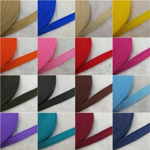 Tali Webbing Nilon 25/30/38mm – Strap DIY, Pilih Lebar & Panjang