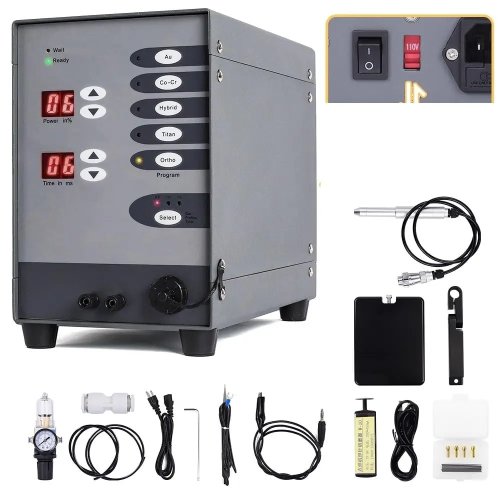 110V 60Hz 자동 CNC 터치 펄스 아르곤 아크 스폿 용접기 금·은 주얼리용