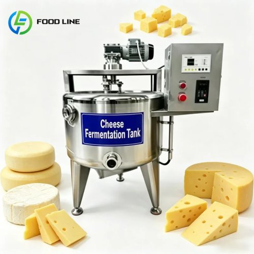 Tanque de Fermentación de Queso de Acero Inoxidable - Tanque Mezclador para Procesamiento de Lácteos Personalizado