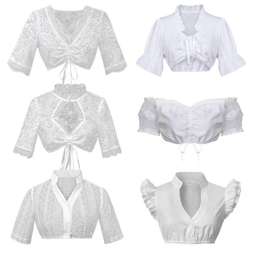Damen Fantasy Bühnen-Top - Süßer & frischer Frühling im Europa-Amerika-Stil