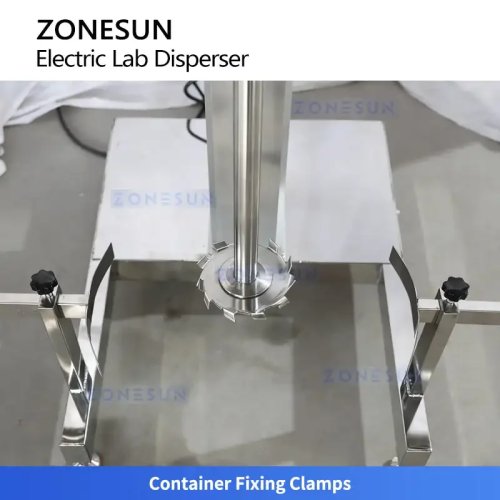 ZONESUN ZS-MX220 Electric Lifting High-Speed Disperser Mixer 0–3000rpm 10–40L High-Shear Paint Coating Lab Equipment