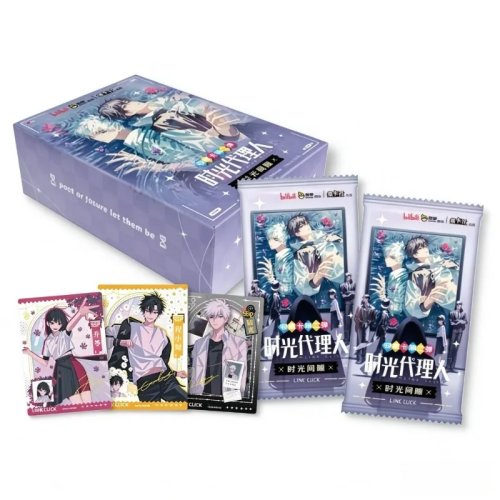 Link Click Time Gap Seria 2 Blind Bag Karty Kolekcjonerskie Lu Guang i Cheng Xiaoshi Anime Merch