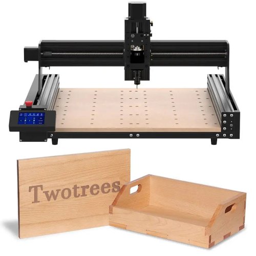 ActionLasers アルミニウムCNC TTC 450 Pro Max 彫刻機、DIYルーター レーザー彫刻機 木、PVC、竹、MDF、金属用