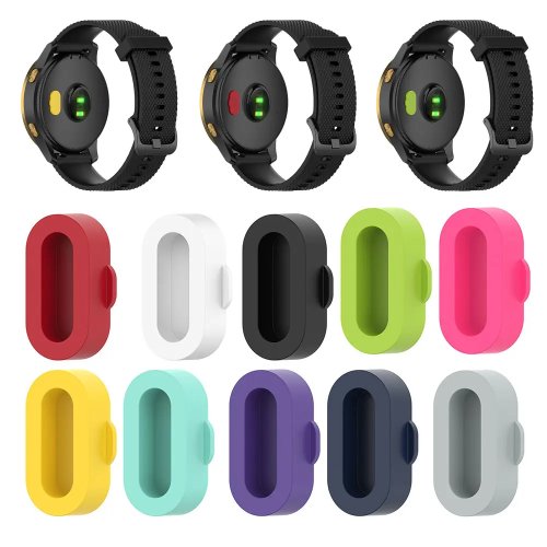 Garmin Fenix 5/6/5X/6X/5S/6S Plus Pro、Forerunner 245/935/945、Vivoactive 3/4対応 充電ポート用防塵キャップ - 防塵プラグ