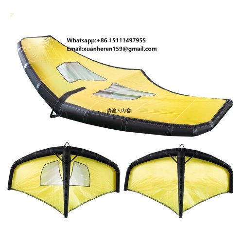 Ala de kite inflable e hidroala para windsurf, nuevo diseño personalizado